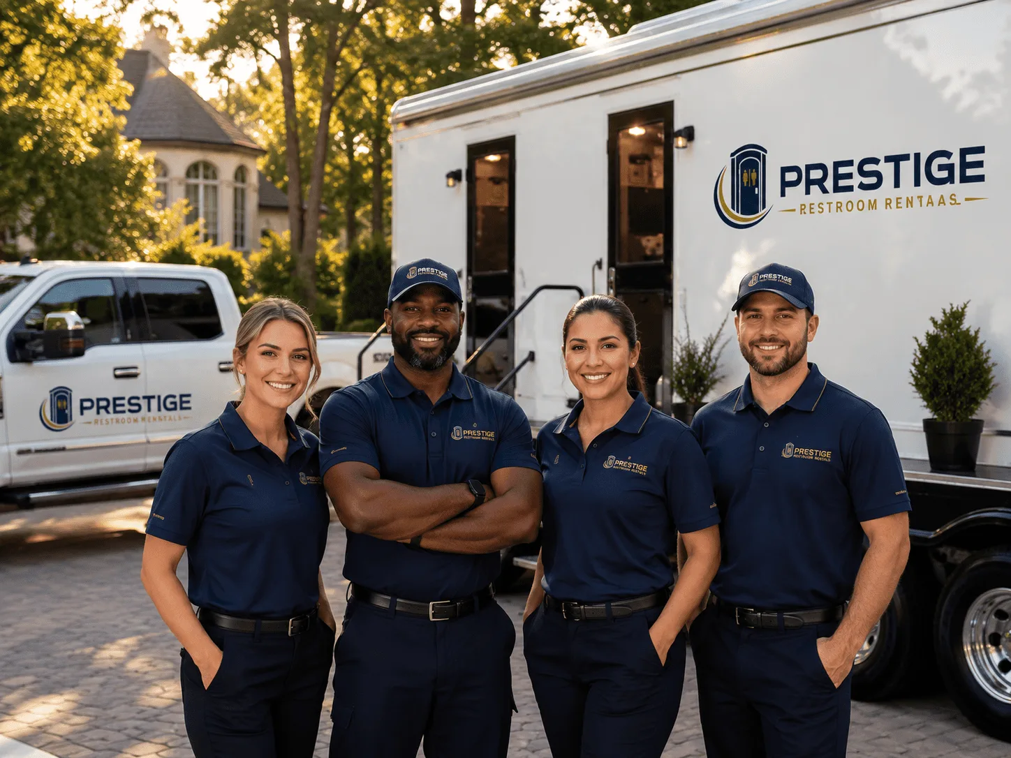 Trusted Luxury Portable Restrooms company in Zap, ND